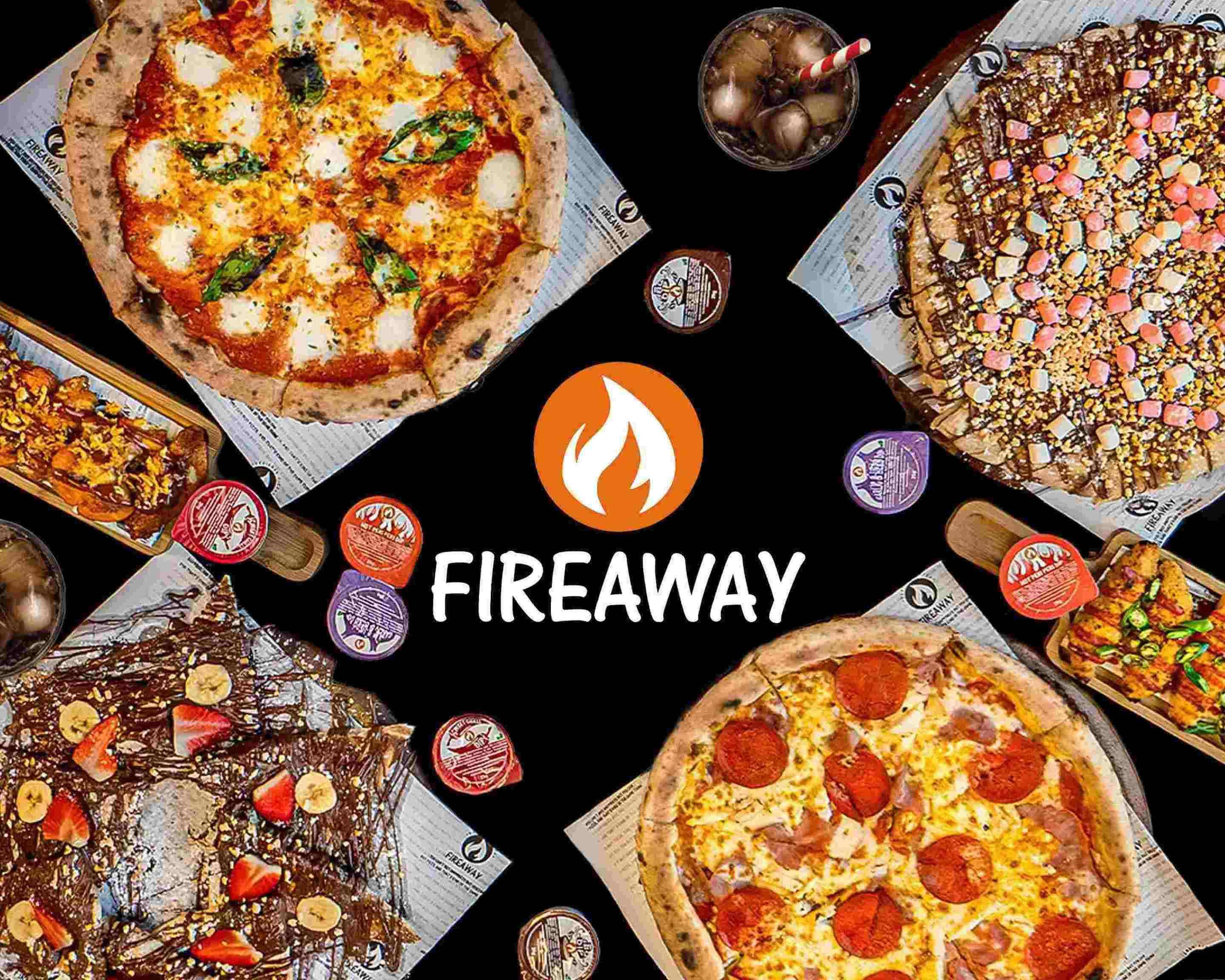 Fireaway Pizza (Dorking) Menu Takeaway in Brighton and Sussex