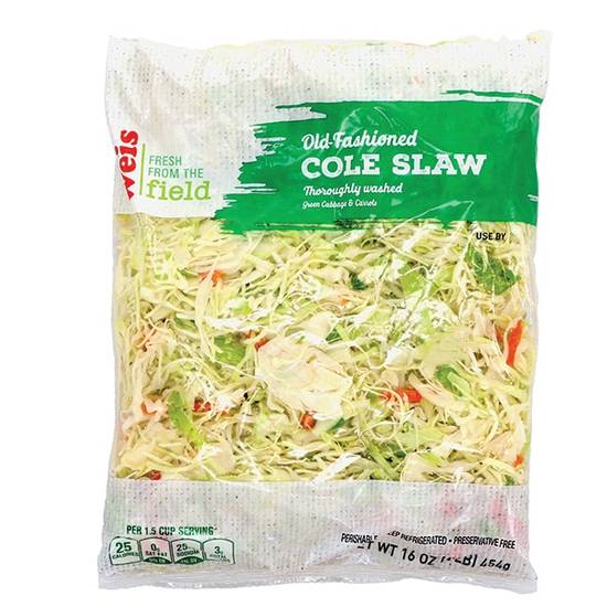 Weis Quality Salad Cole Slaw