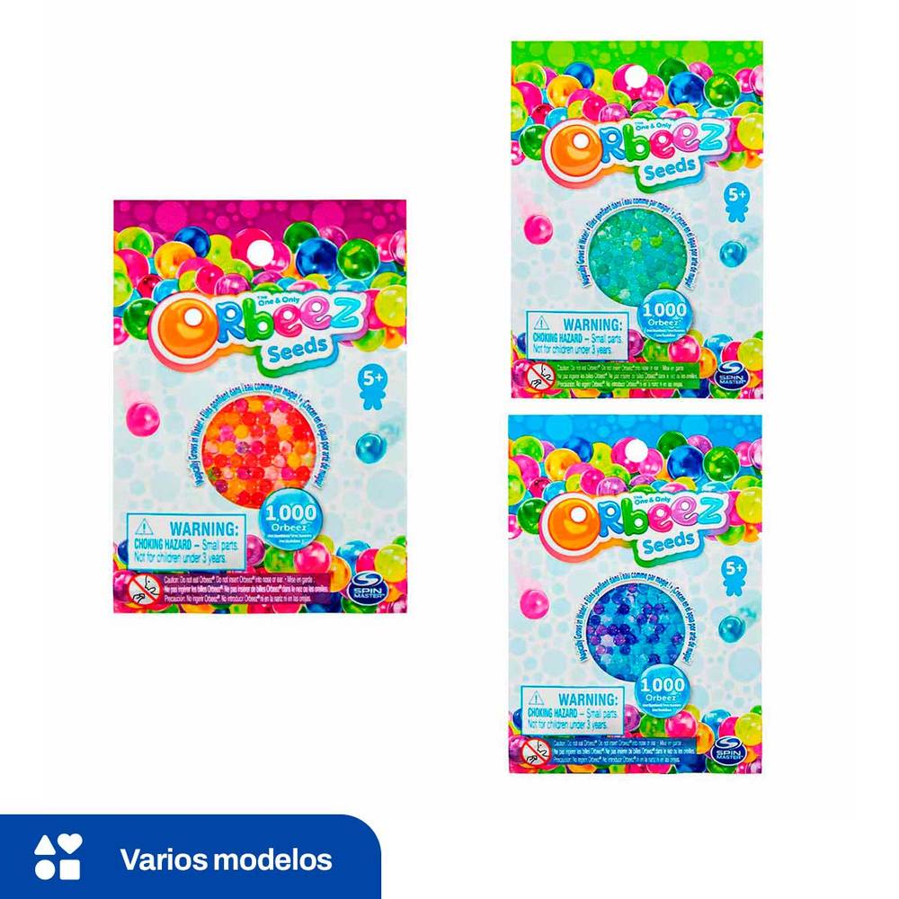 Spin Master · Cuentas de color orbeez confetti (100 g)