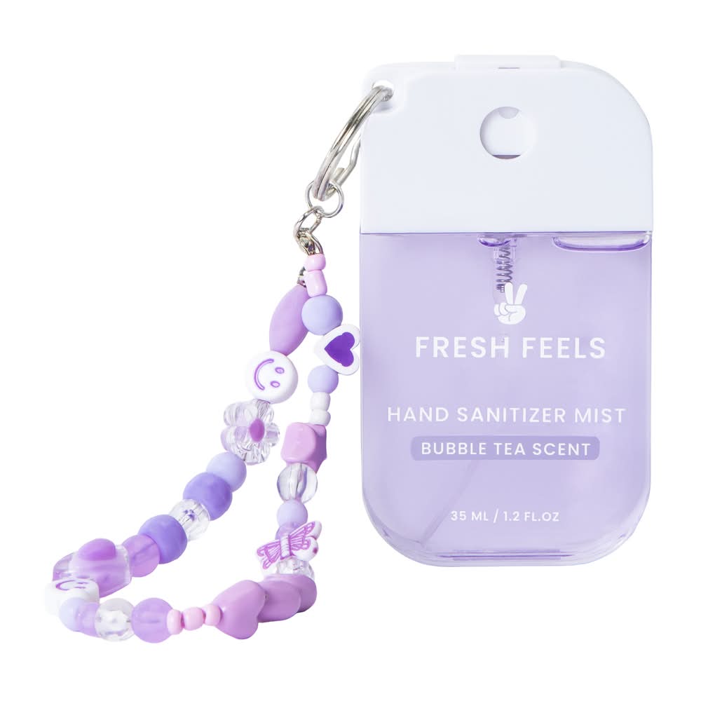 Fresh Feels Bubble Tea Scent Hand Sanitizer Mist 1.2oz Bubble Tea
