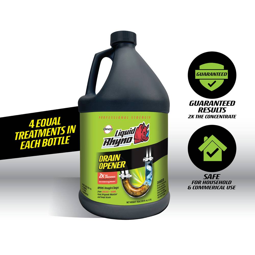 Danco Liquid Rhyno 62-fl oz Drain Cleaner | 10963