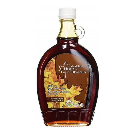 Canadian Heritage Organics Maple Syrup Grade a Dark (250 ml)