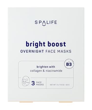 Spalife Bright Boost Overnight Face Masks 3-Pack Bright Boost