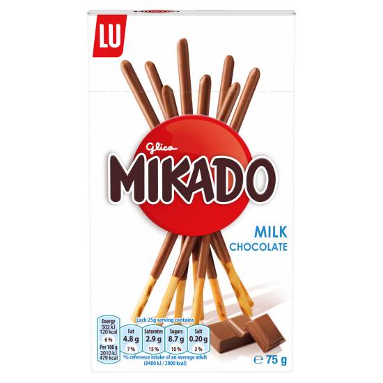 Mikado Biscuits (milk chocolate)