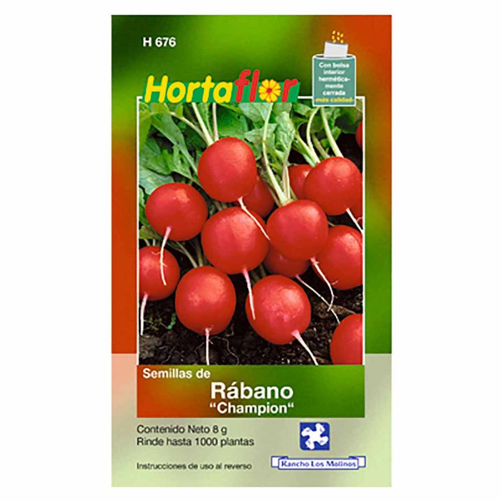 Hortaflor · Semillas de rábano champion (8 g)