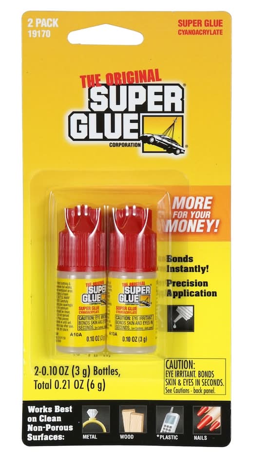 Super Glue, 2-ct. Packs