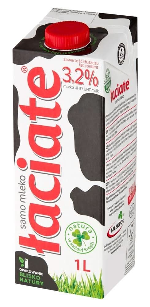 Łaciate Mleko UHT 3,2 % 1 l