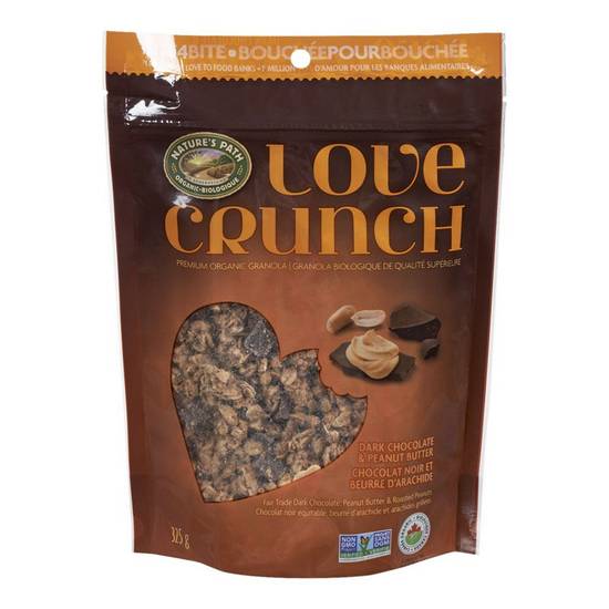 Nature's Path Love Crunch, Dark Chocolate & Peanut Butter (325 g)