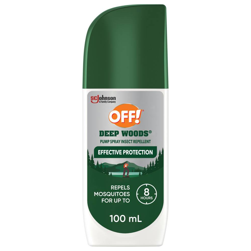 Off! Deep Woods Insect Repellent Pump Spray (100 ml)