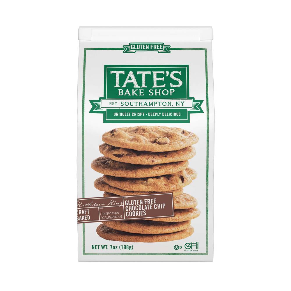 Tate's Bake Shop Gluten Free Cookies, Chocolate Chip (7 oz)