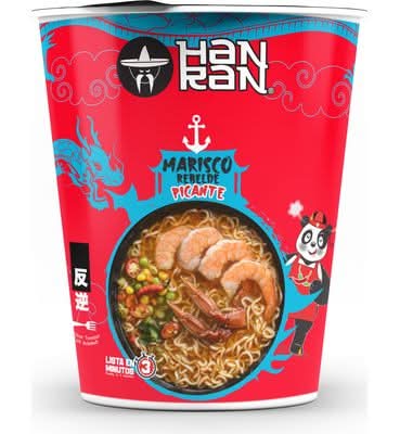 Sopa Instantánea Han Ran Marisco Rebelde Picante 70 g