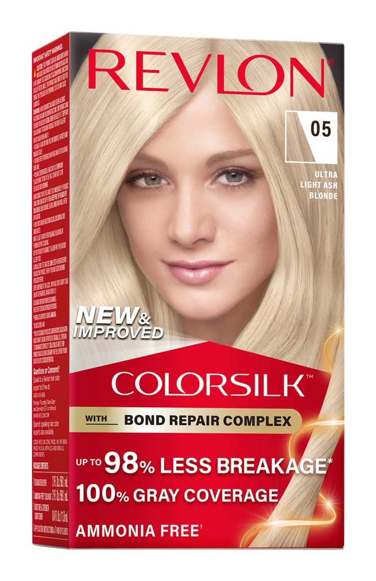 Revlon Colorsilk Permanent Hair Color - 05 Ultra Light Ash Blonde 1 Ct