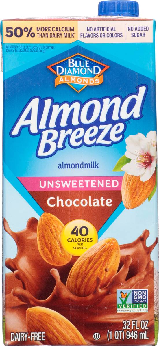 Almond Breeze Almondmilk (32 fl oz) (unsweetened chocolate)