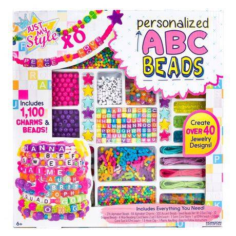 Horizon Group USA Just My Style Personalized Abc Beads (340 g)