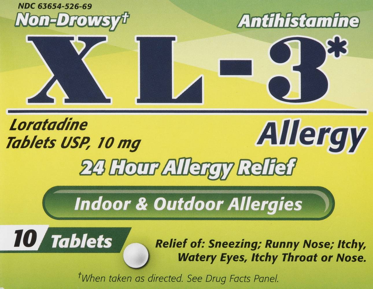 XL 3 Indoor & Outdoor Allergy Relief (0.3 oz)