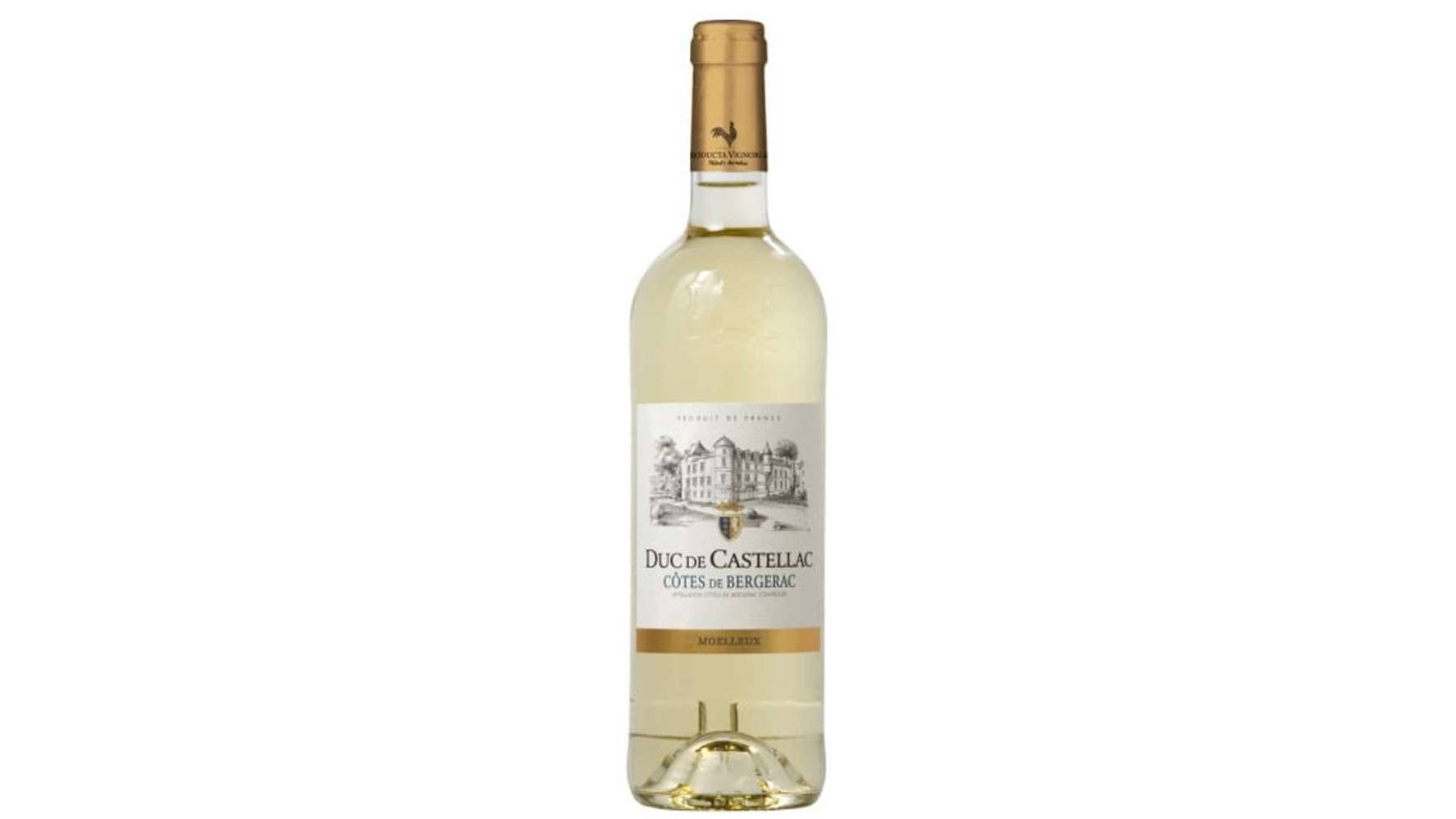 Duc de Castellac - Vin blanc aop côtes de bergerac moelleux domestique (750ml)