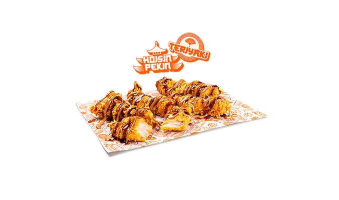 5 Tiras Teriyaki & Hoisin Pekín