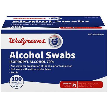 Walgreens Alcohol Swabs (100 ct)