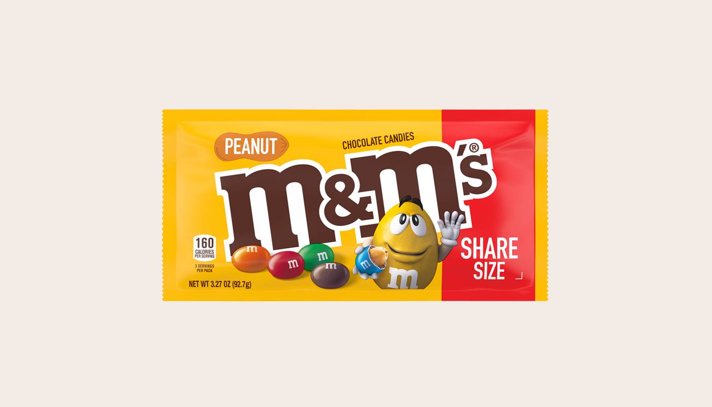 M&M Peanut King Size 3.27oz