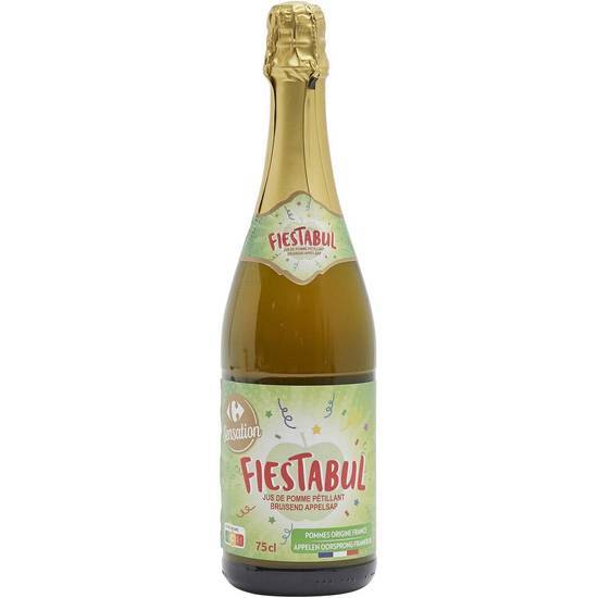 Carrefour Sensation - Fiestabul jus de gazéifié (750 ml) (pomme)