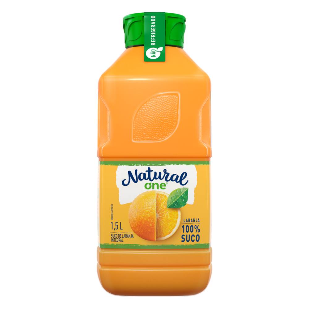 Natural one suco de laranja integral (1,5 l)