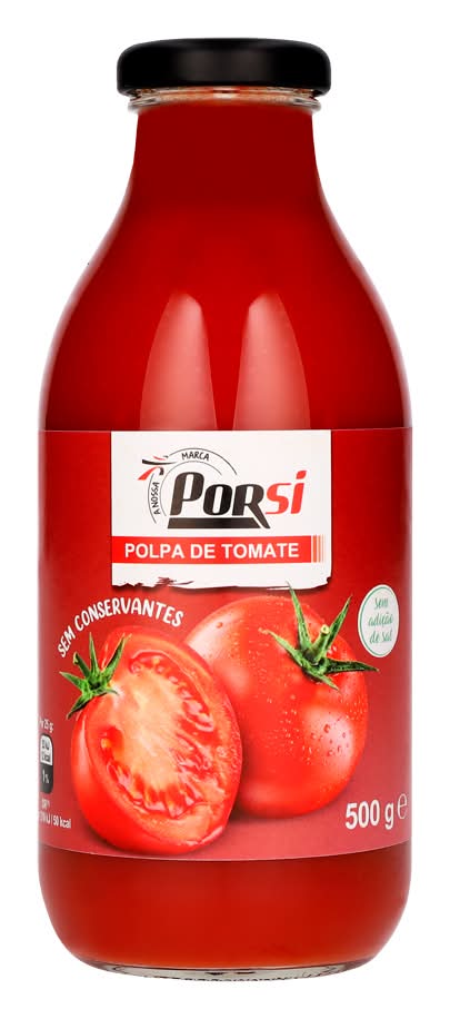 PorSi - Polpa de Tomate, embalagem de 500g
