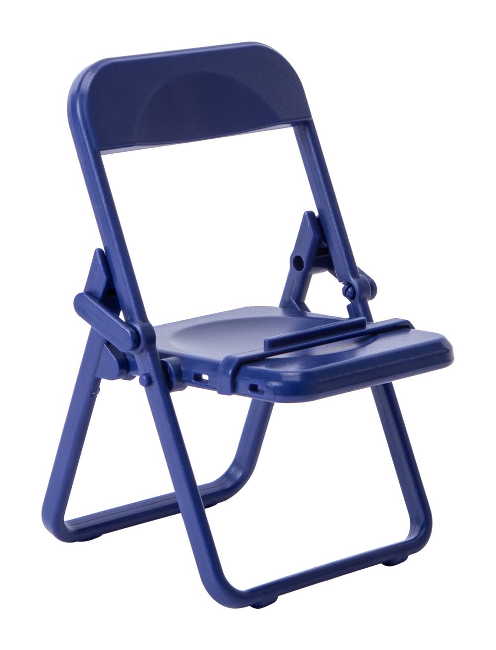 Foldable Chair Phone Stand 3in x 4.17in Blue