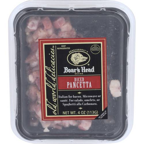 Boar's Head Brand Diced Pancetta