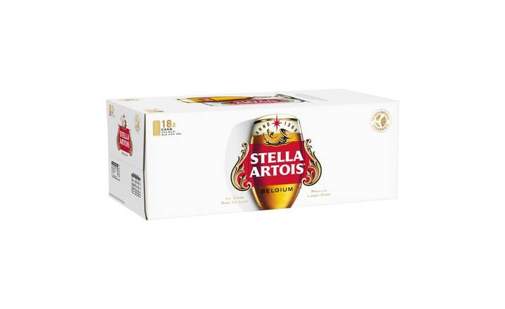 Stella Artois 4.6% 440ml 18pk (402259)