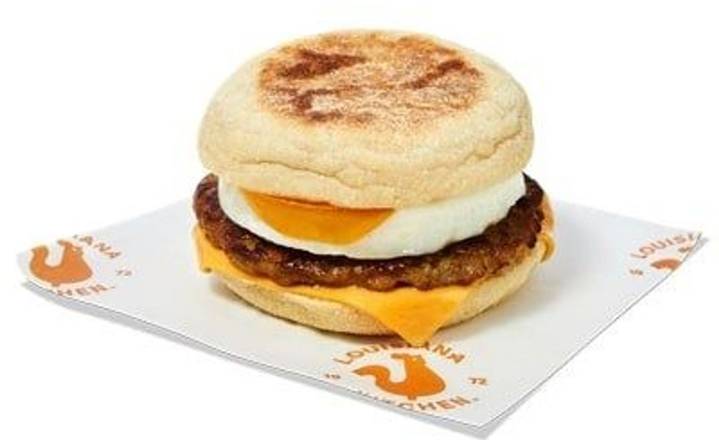 Sausage, Egg and Cheese Muffin