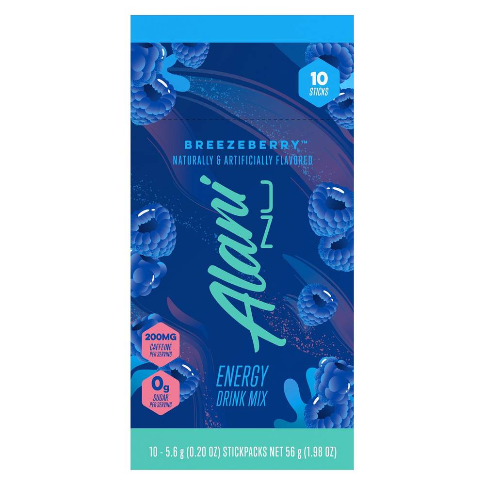 Alani Nu Breezeberry Energy Sticks (10 ct)