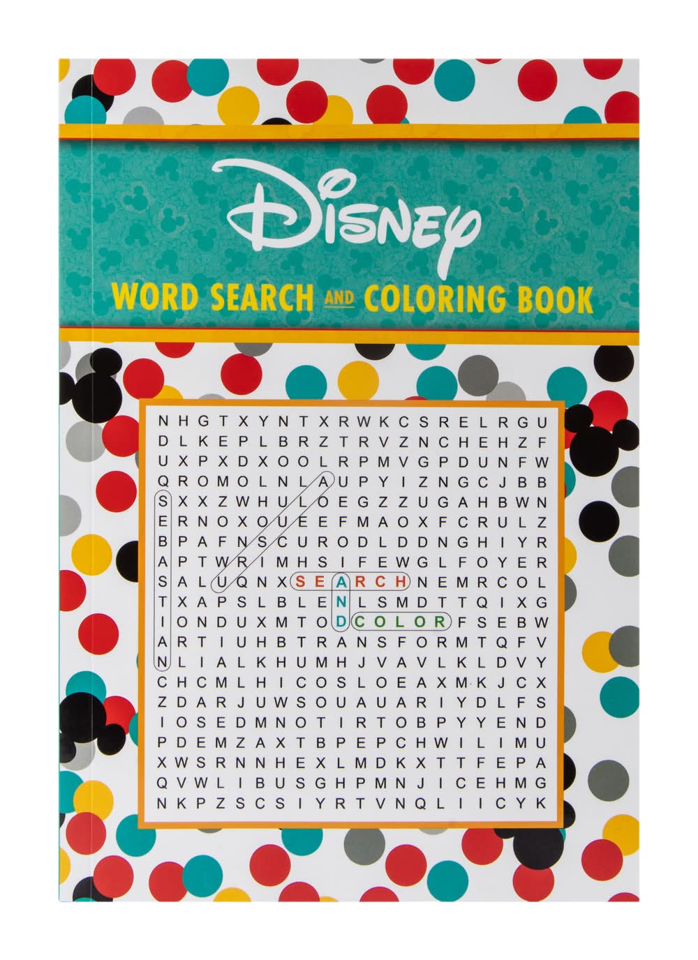 Disney Wordsearch & Coloring Book