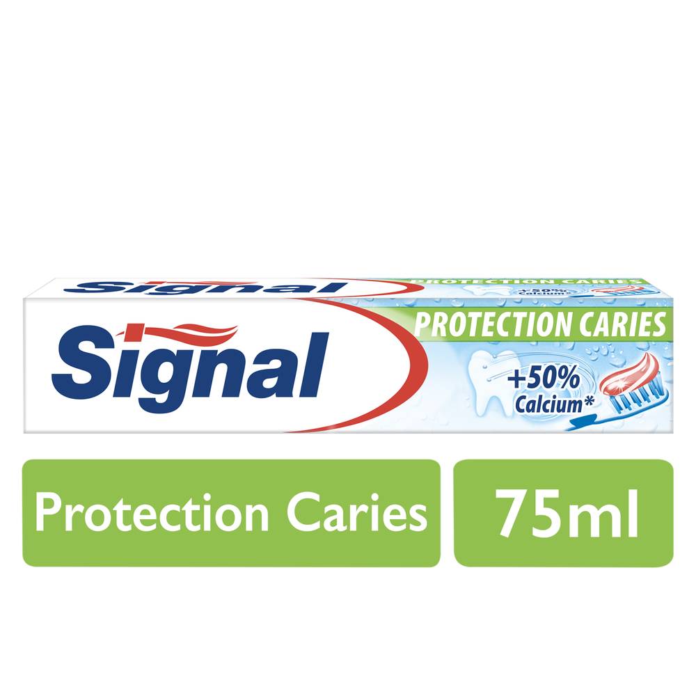 Signal - Dentifrice protection caries