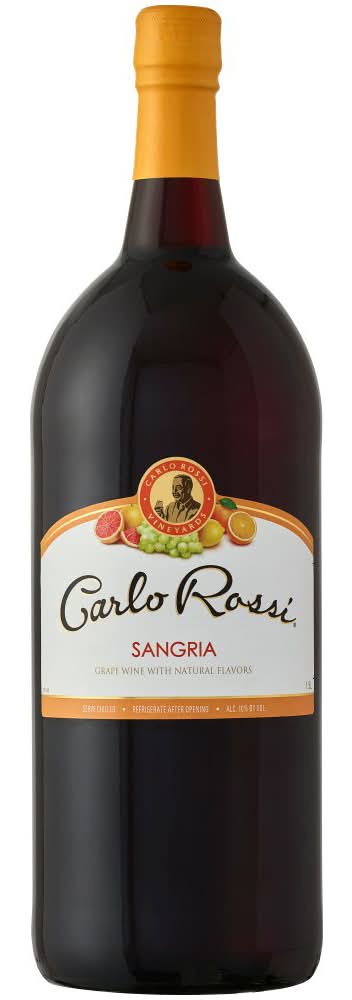 Carlo Rossi Sangria Wine, Grape (1.5 L)