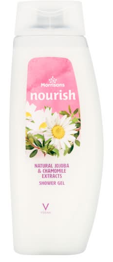 Morrisons Jojoba-Chamomile, Nourish Natural Extracts Shower Gel (500ml)