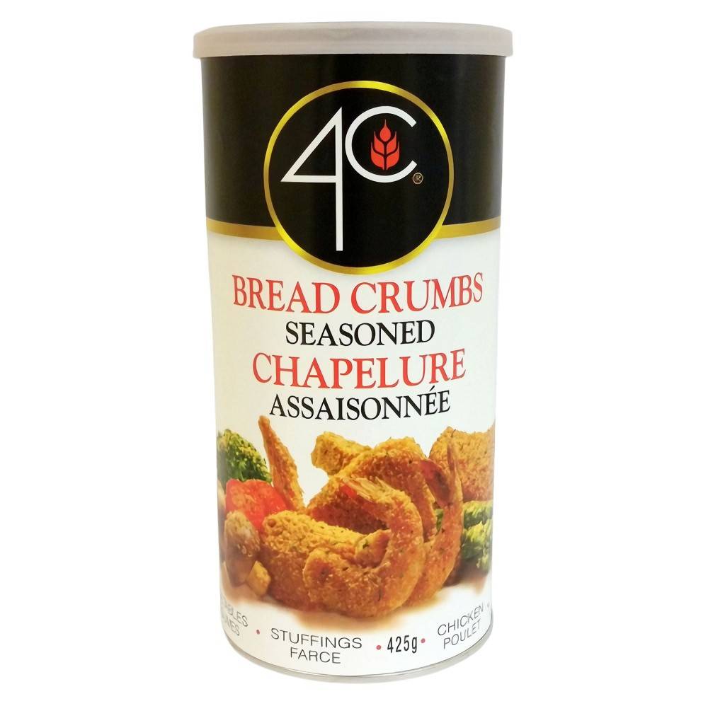 4C Foods Seasoned Bread Crumbs (425 g)