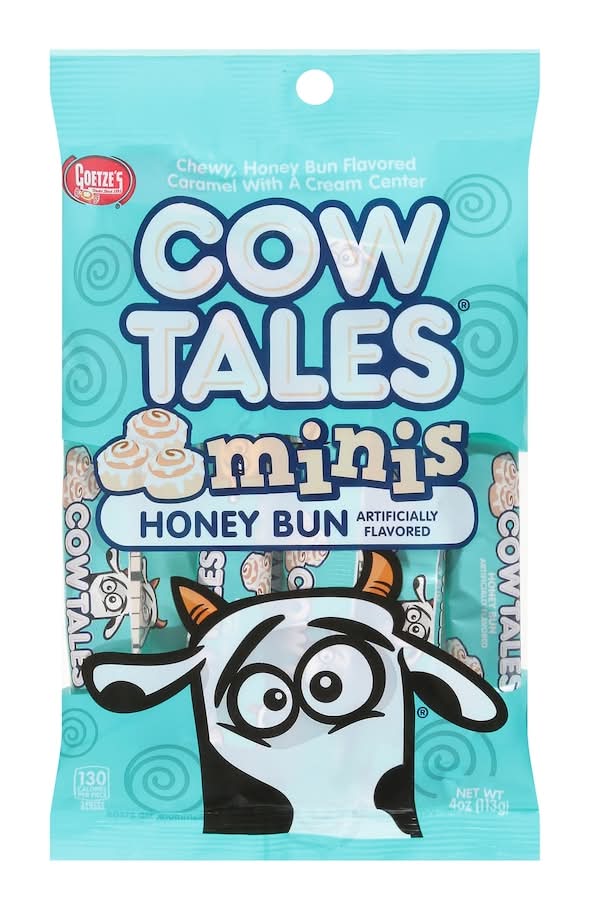 Goetze's Cow Tales Minis, Honey Bun (4 oz)