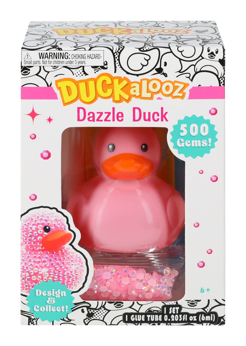 Duckalooz Dazzle Duck Set Pink