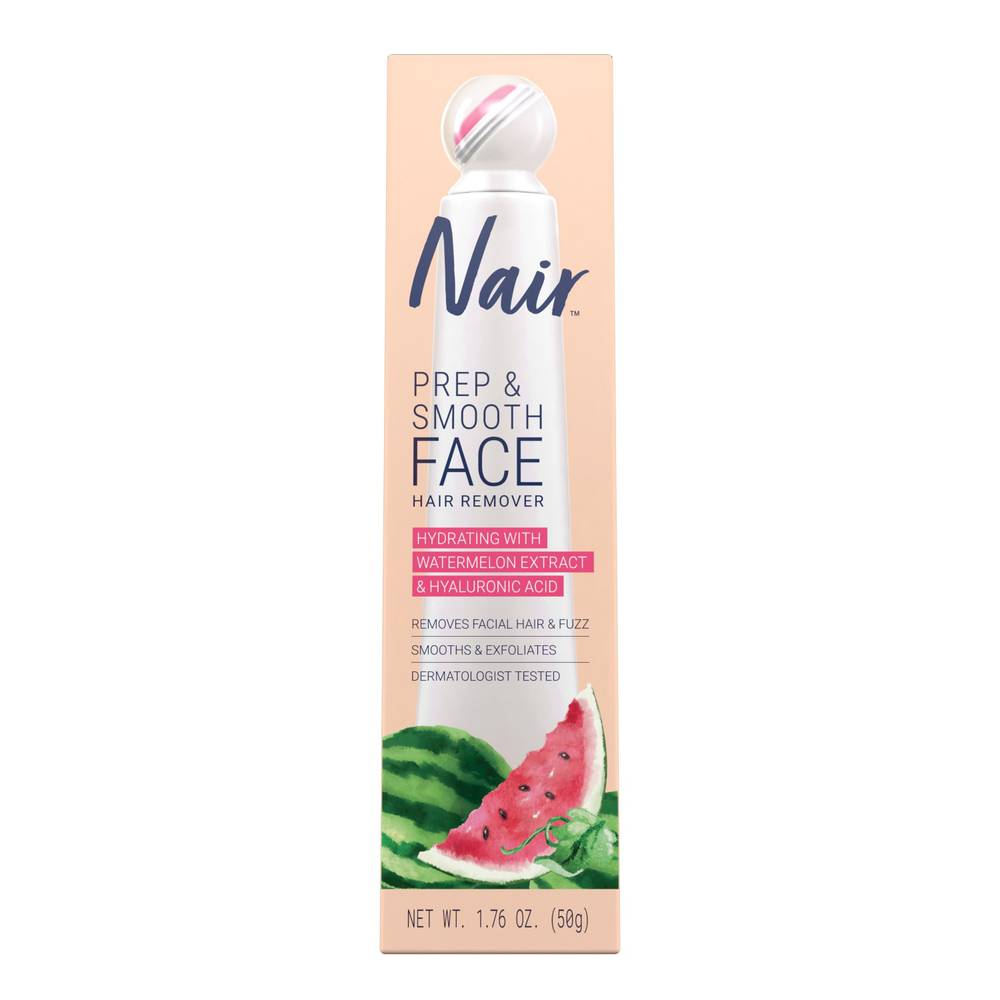 Nair Prep & Smooth Face Hair Remover (1.76 oz)