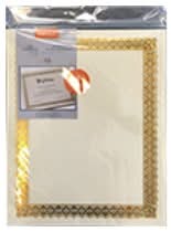Gartner Studios Certificates Parchment Foil, Gold (15 ct)