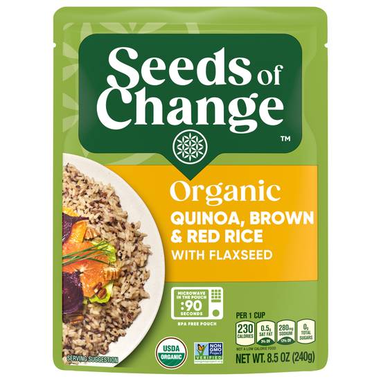 Seeds Of Change Organic Quinoa Brown & Red Rice