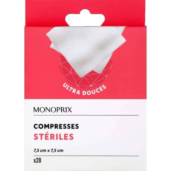 Monoprix Compresses Stà Riles La Boàþte De 20