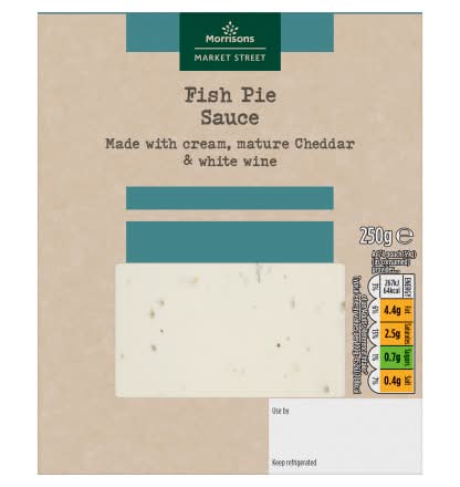 Morrisons The Fishmonger's on Market Street Fish Pie Sauce (250g)