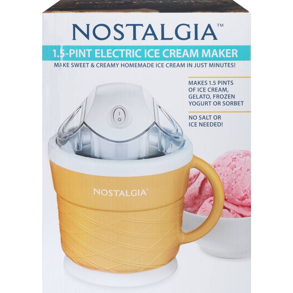 Nostalgia 1.5 Pint Electric Ice Cream Maker