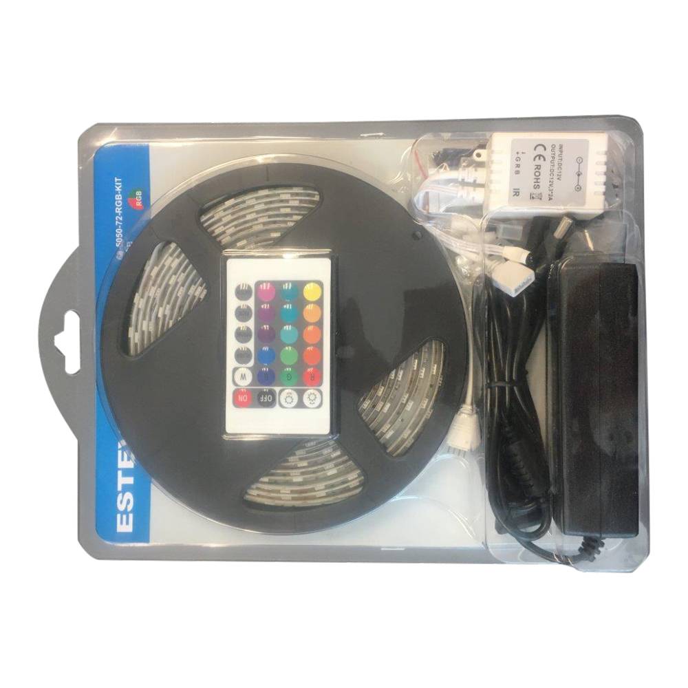 Estevez · Tira flexible led brillante luces rgb