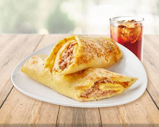 【套餐】鮪魚蛋餅｜Tuna Egg Pancake Roll