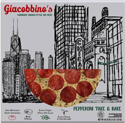 Giacobbinos Pizza Pepperoni (49.25oz)