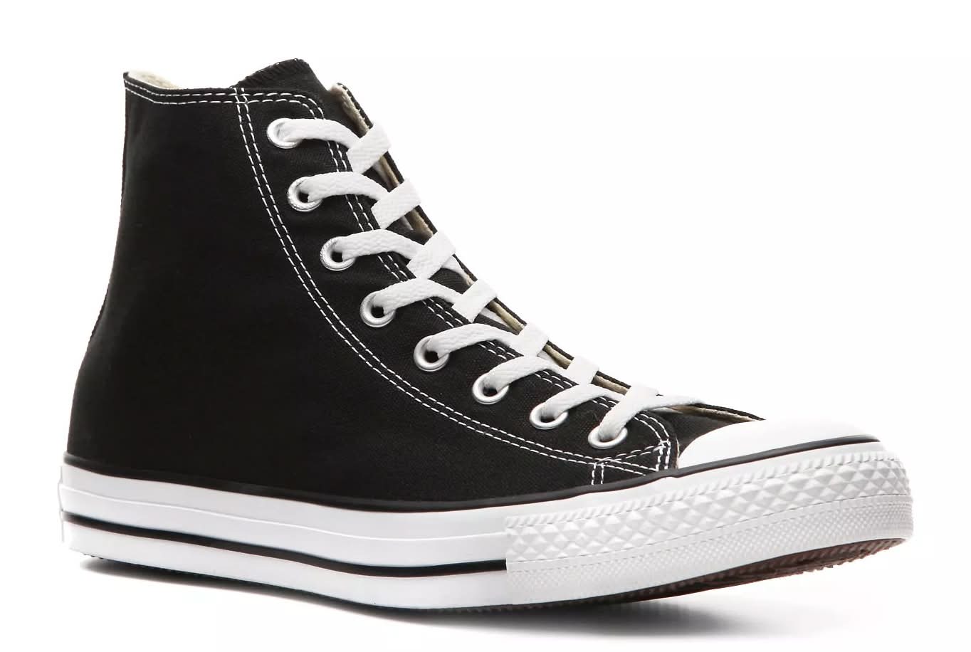 Converse Chuck Taylor All Star High-Top Sneaker - Men's (Black Medium - Women's 13 / Men's 11)