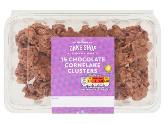 Morrisons Chocolate Cornflake Clusters