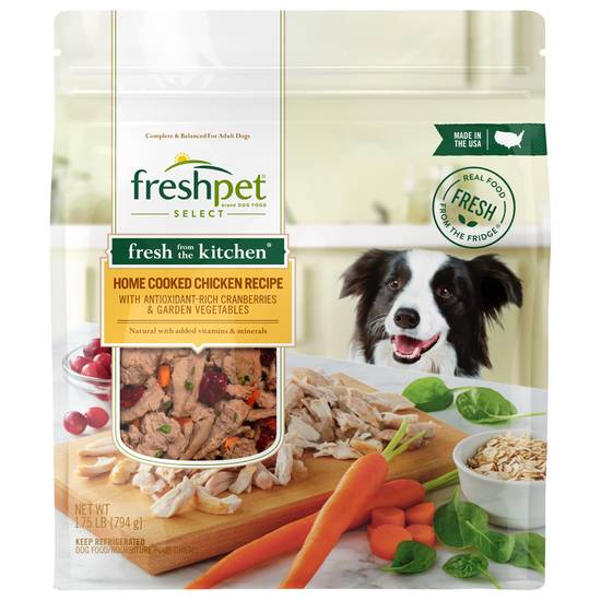 Freshpet Fresh From the Kitchen Select Home Cooked Chicken Recipe Dog Food